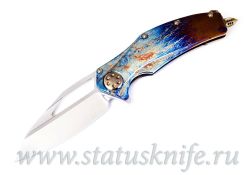 Нож Marfione Custom Matrix-R Titanium Galactic Acidфотография - 2