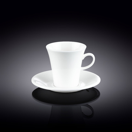 Чашка кофейная и блюдце 160 мл WL‑993005/AB