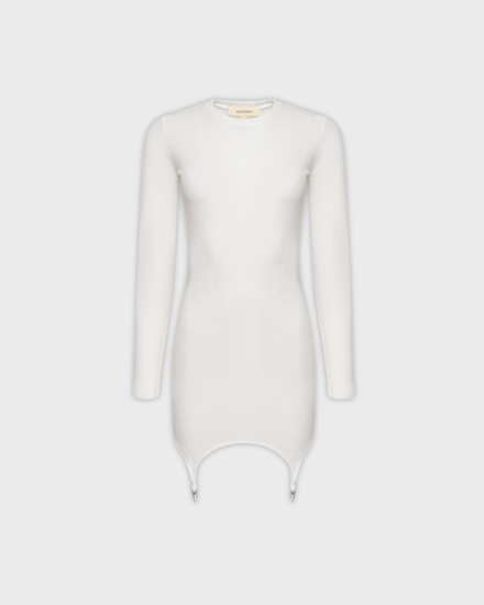 Платье со стрипсами