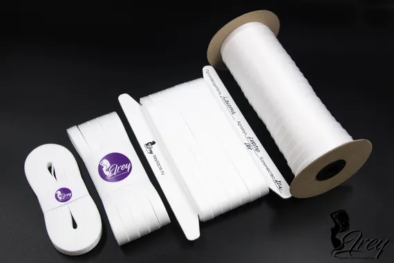 001 640/10 Бретель Lauma 10 мм, белый 001