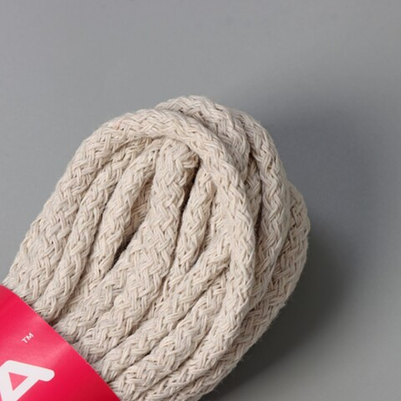 Шнур хлопчатобумажный, d=6 мм, 2259303