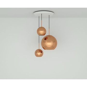 Tom Dixon Copper Trio Round pendant
