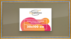 Рамка 30x100 для постера и фотографий