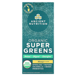 Ancient Nutrition, Organic Super Greens, манго, 16 пакетиков в виде стиков по 7,7 г (0,3 унции)