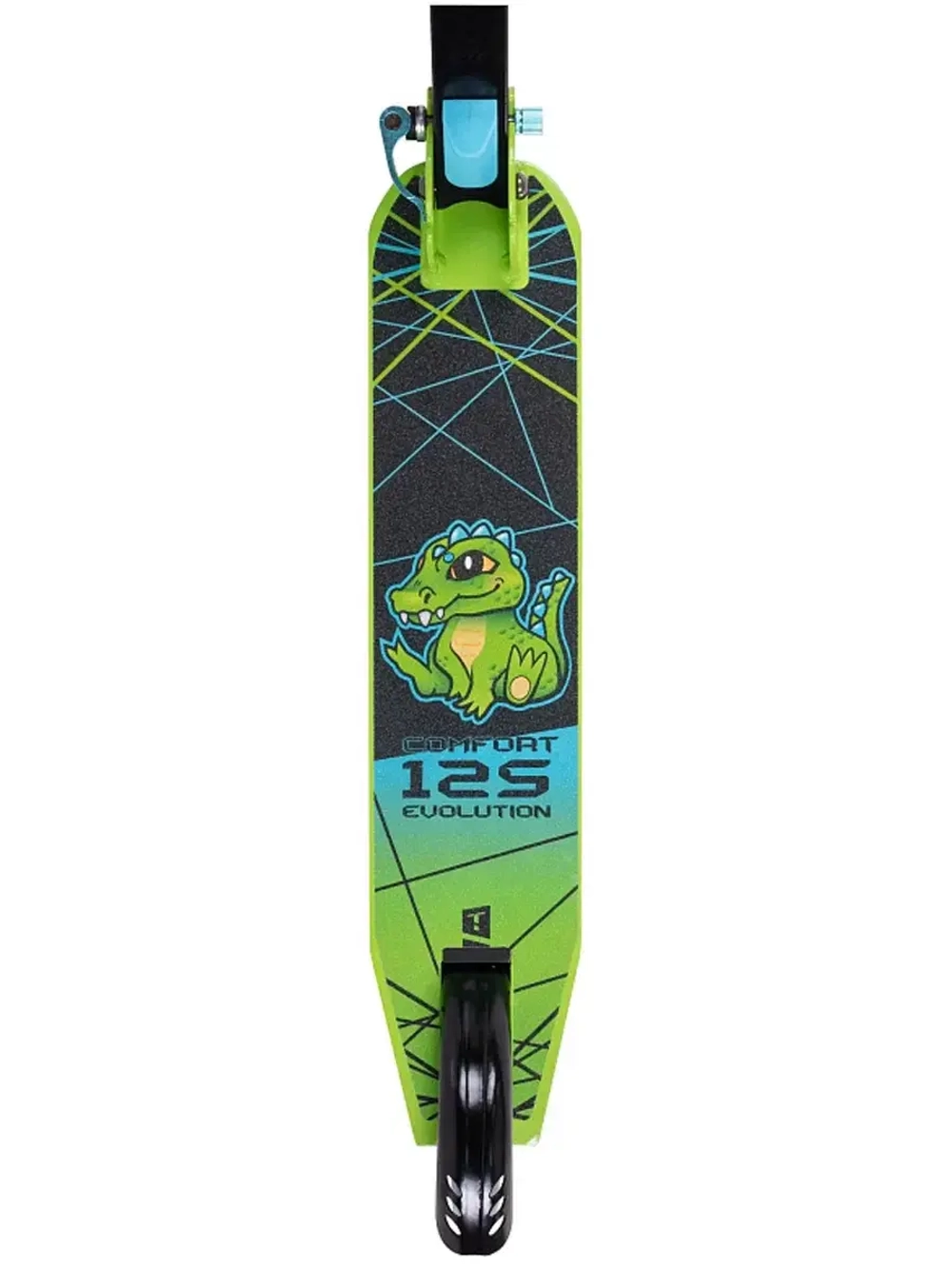 Самокат TT COMFORT 125 green 1/4 зеленый