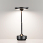 5034/6TL L-VISION ODL24 523 черный никель/металл/акрил Настольная лампа LED 6W 3000K-5700K 300Лм TET-A-TET