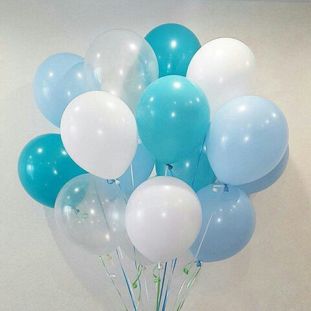 Набор шаров "Голубое облако"