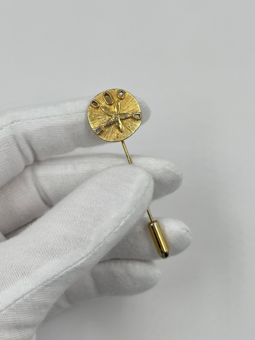 Брошь булавка с морской звездой