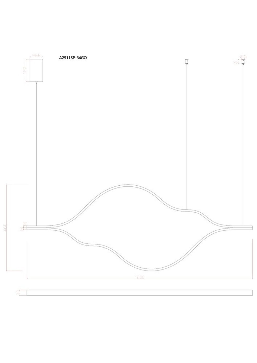 Подвесная люстра Arte Lamp