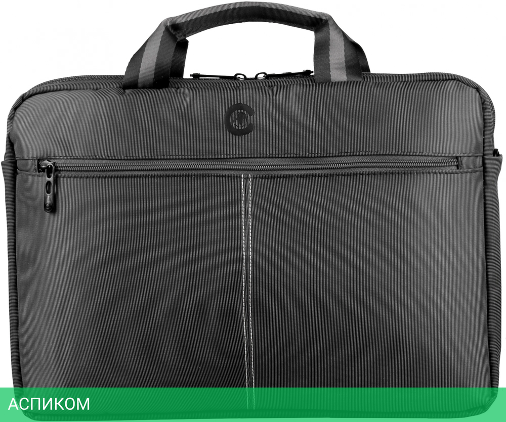 Сумка для ноутбука Continent CC-204 BK черный