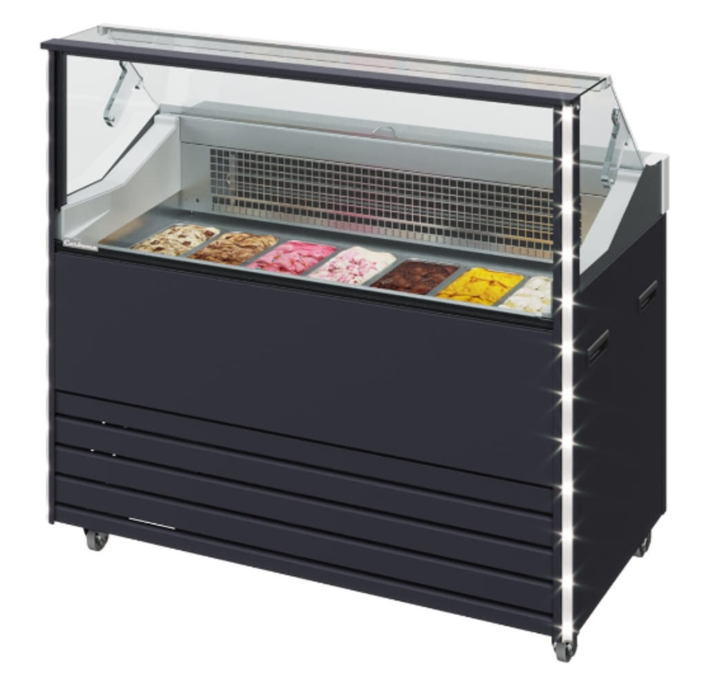 Морозильная витрина Carboma BLISS IC72 SL 1,3-1 9003 для мороженого