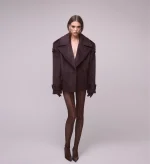 Пальто NUDE BROWN, Коричневый