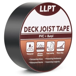 Бутиловая лента для защиты лаг, 15м*50мм / для герметизации деревянных перекрытий, балок, кровли беседки и террас