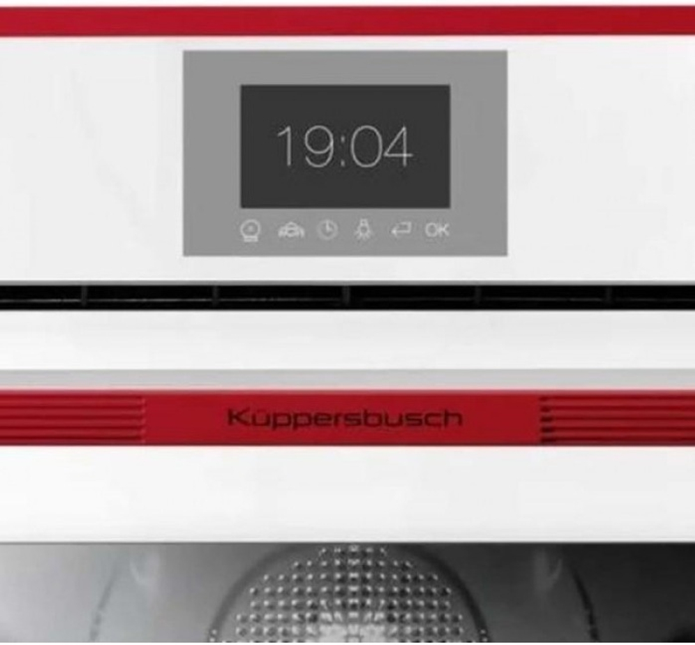 Компактный духовой шкаф с паром Kuppersbusch CBD 6550.0 W8 Hot Chili