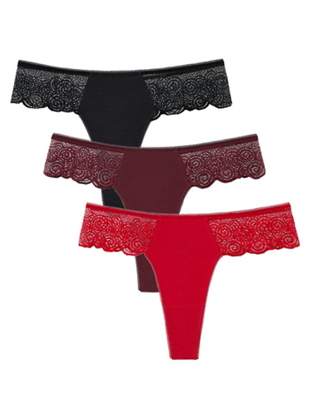 LDS-341-3 трусы-стринги женские