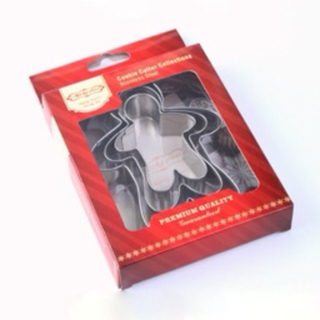 Вырубка для печенья Пряничный человечек (3 шт)