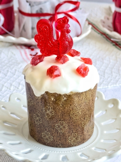 Кулич "Сахарный петушок" 120 грамм (пасха)