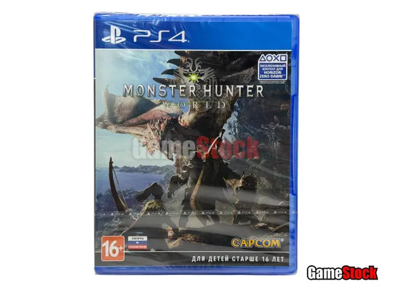 PS4 Monster Hunter: World (Новый, Русские субтитры, CUSA-07708)
