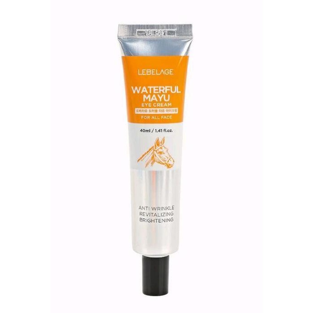 Крем для век Lebelage Waterful Mayu Eye Cream увлажняющий с лошадиным жиром 40 мл