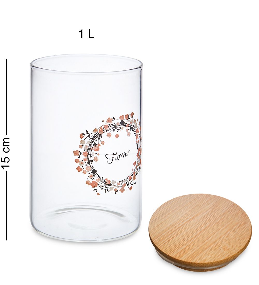 GS-108 Банка для сыпучих, 1л