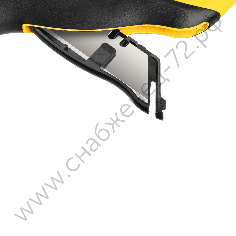 STAYER Hercules-24, с трапециевидным лезвием А24, металлический универсальный нож, Professional (0947)