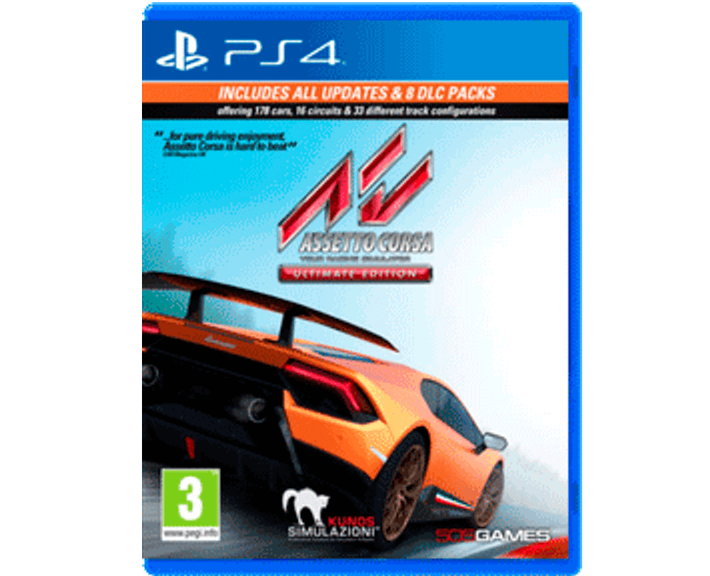 Assetto Corsa Ultimate Edition (PS4) Б/У
