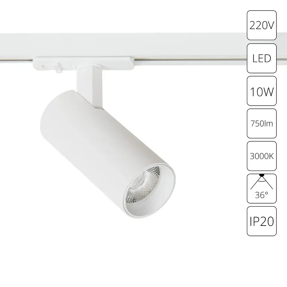 Трековый светильник Arte Lamp