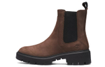 Timberland Cortina Valley Chelsea Boots "Dark BrownFull Grain" Women"s