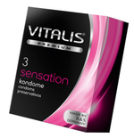 Презервативы ''VITALIS'' PREMIUM sensation №3