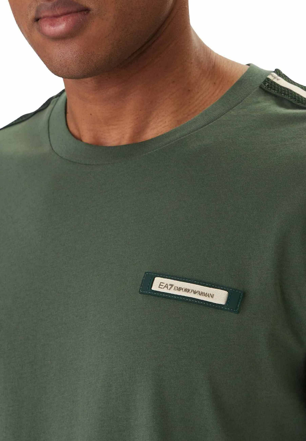 EA7 Emporio Armani VAR - Футболка с принтом - Зелёный