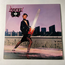 Винтажная виниловая пластинка LP Accept Lady Lou (USA 1984)