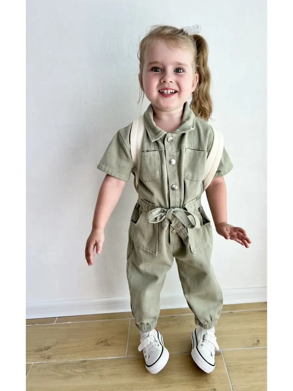 Комбинезон джинсовый