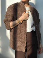 Бомбер TEDDY BROWN