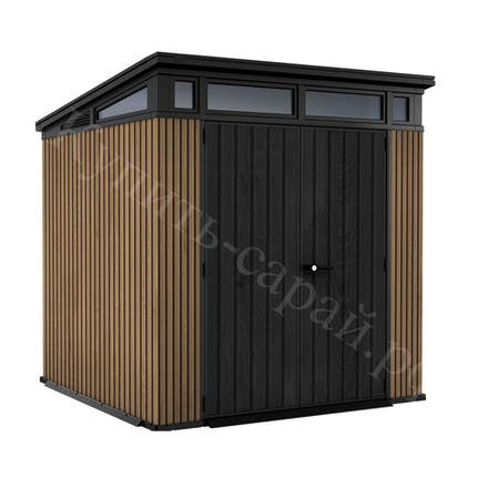 Садовый сарай Keter Signature Vertical Pent 7x7 brown