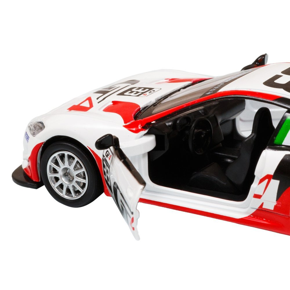 Модель 1:43 Maserati Gran Turismo MC GT4, белый, откр. двери