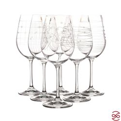 Набор бокалов для вина сет Crystalex 450 мл (6шт)