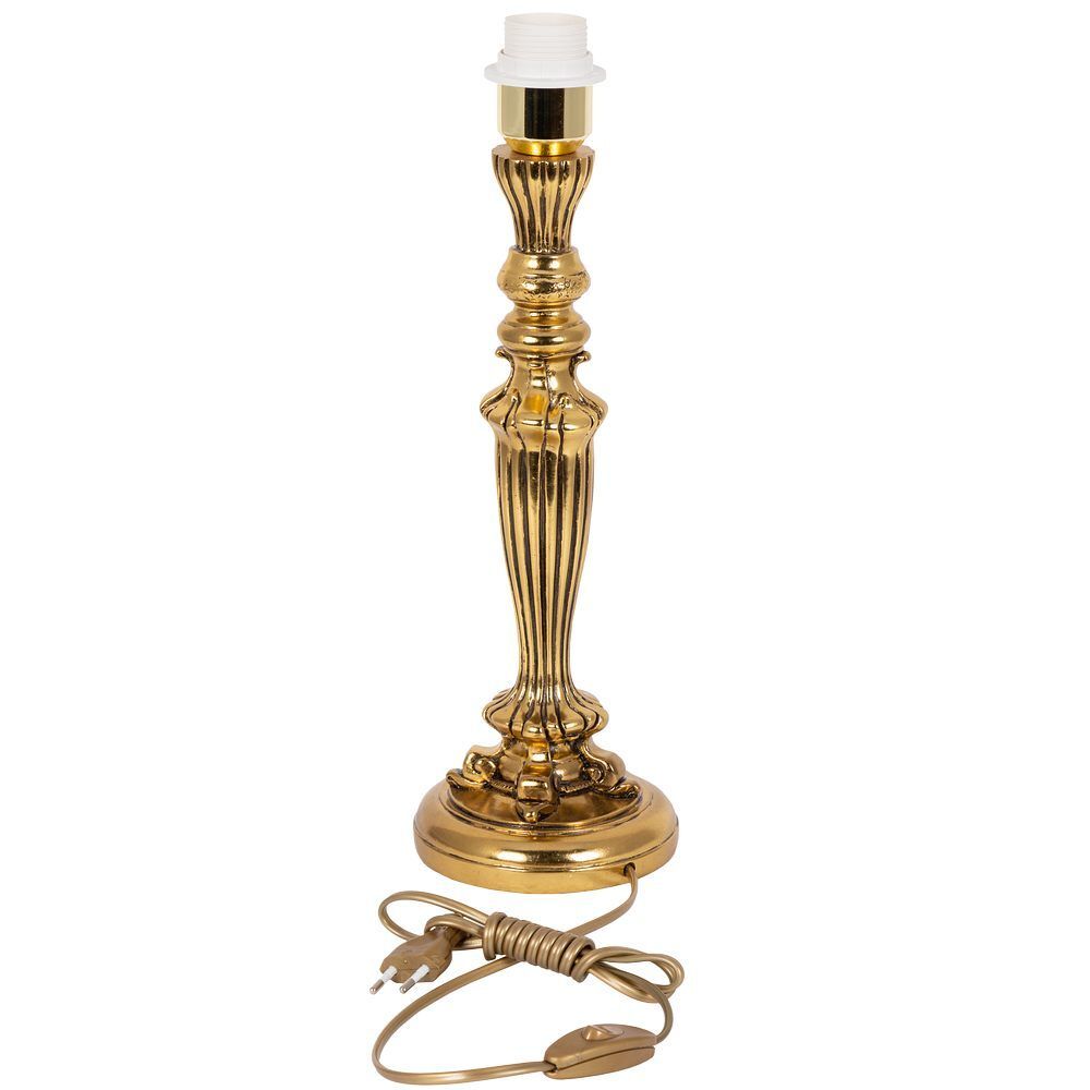 Настольная лампа Богемия Бронза с абажуром №38 Vatican (Ватикан) Аквамарин