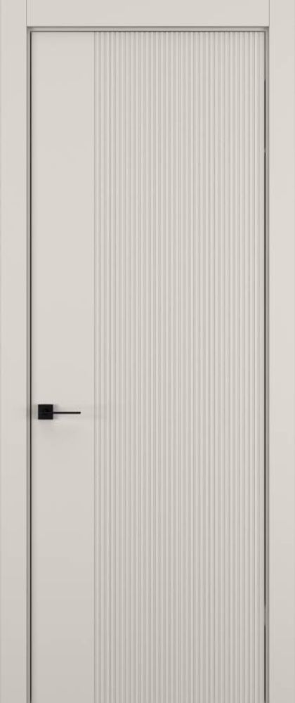 Дверь 4 VERTICAL Матовый Серый песок