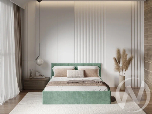 Кровать Ника 1;4 КР-13 (эвкалипт)