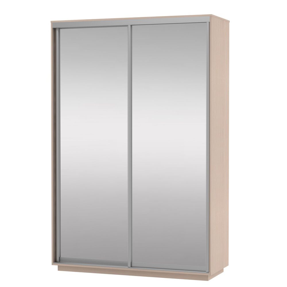 Шкаф-купе "Экспресс Экспенс Дуо" (дуб молочный) 2400х1400, МК Е1, г. Белореченск