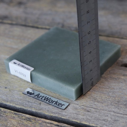 Смальта серого цвета, 300 гр, в кирпичиках V1-0703