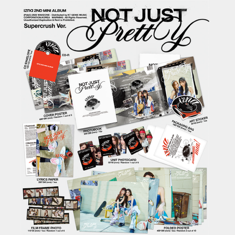 Альбом izna - Not Just Pretty [POSTERBOOK Ver.][Supercrush Ver.]
