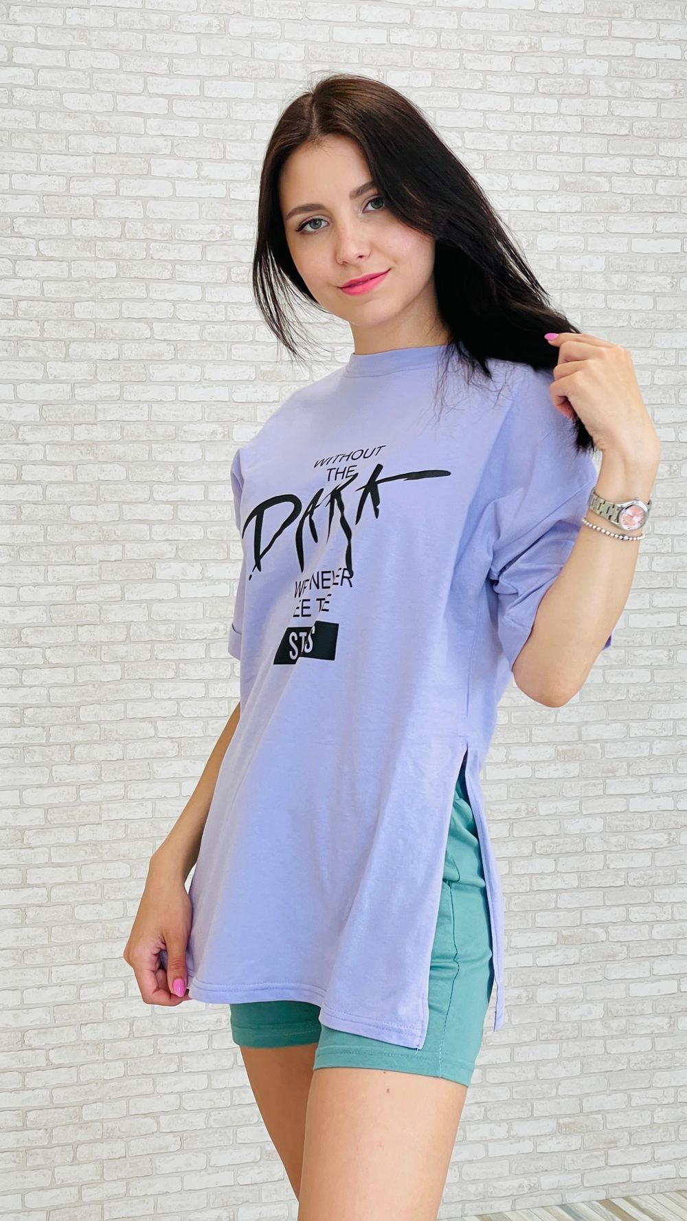 Туника МС-8009 (сиреневый)