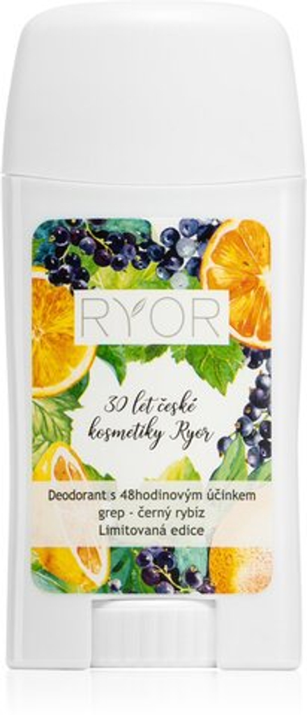 RYOR Grapefruit & Black Currant - дезодорант 48-часовой эффект /   50  g  / GTIN 8594007978155