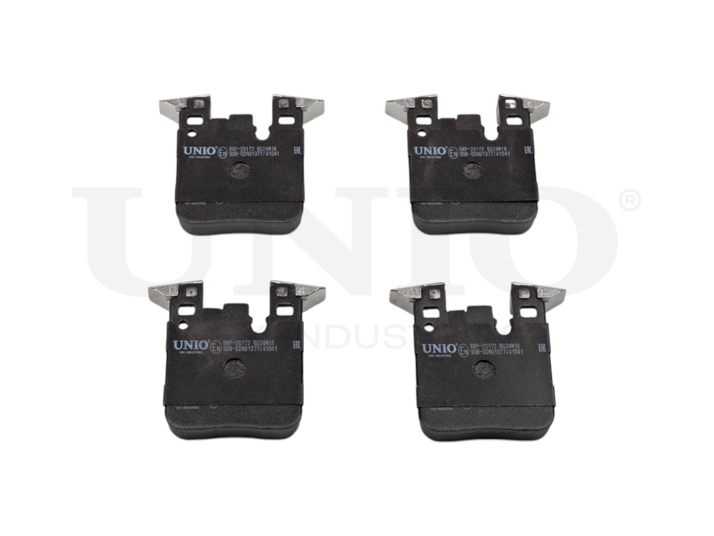 Колодки тормозные диск. задние UNIO BRP-20172