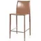 Стул полубарный Rolf, кожа капучино