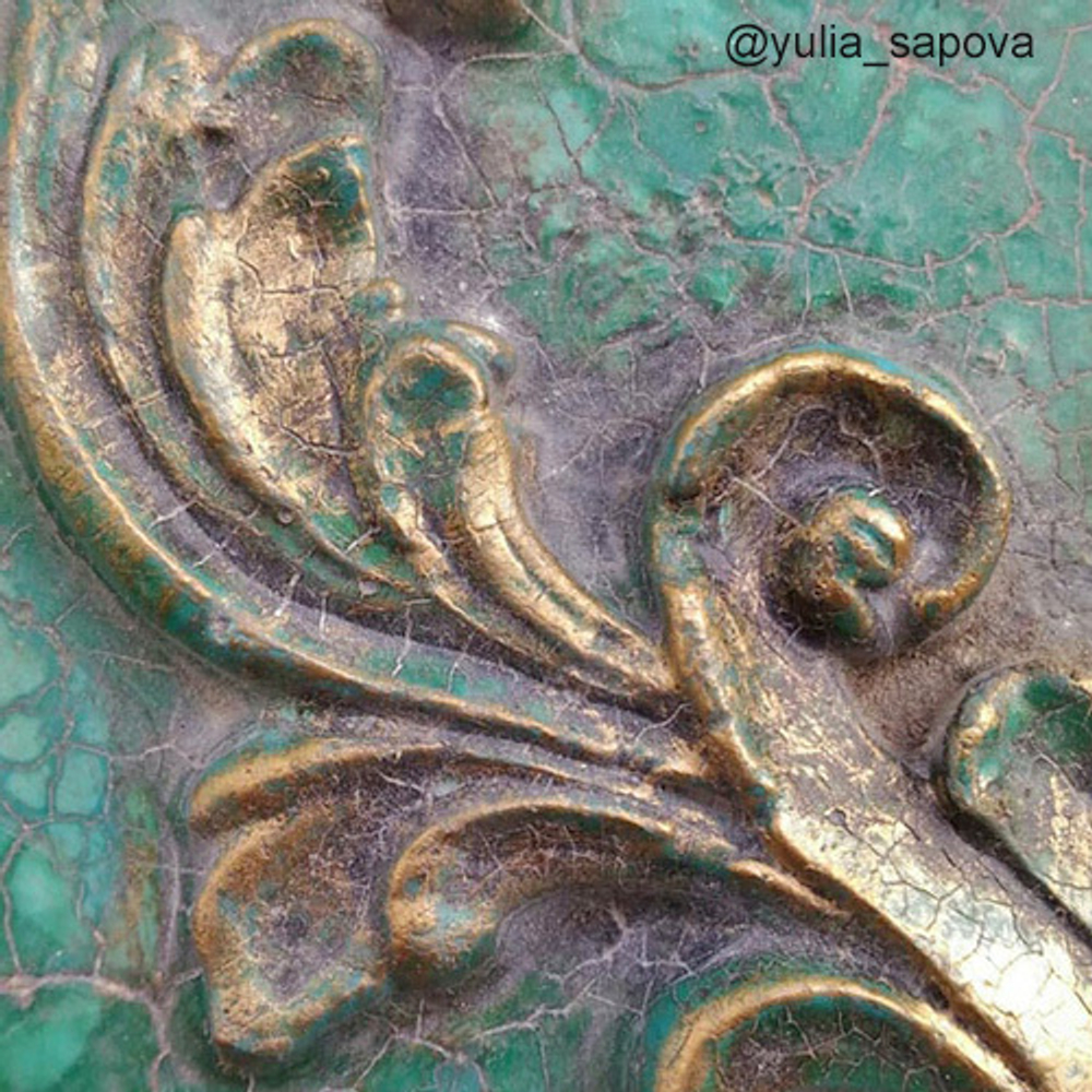 Патина с эффектом микротрещин «Изумрудная»