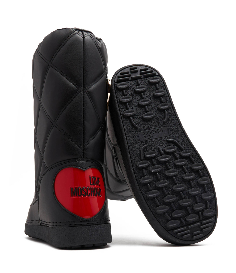 Утепленное Śniegowce Love Moschino - черный(JA24172G1HIT7)