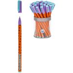 Ручка шариковая Greenwich Line "Bright contrast" синяя, 0,7мм, игольчатый стержень, софт-тач