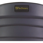 Кашпо для цветов пластиковое 7,5л d-27,1см «Бархан» Антрацит